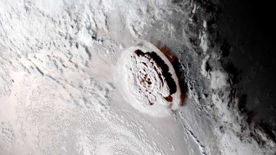 Volcan Hunga Tonga