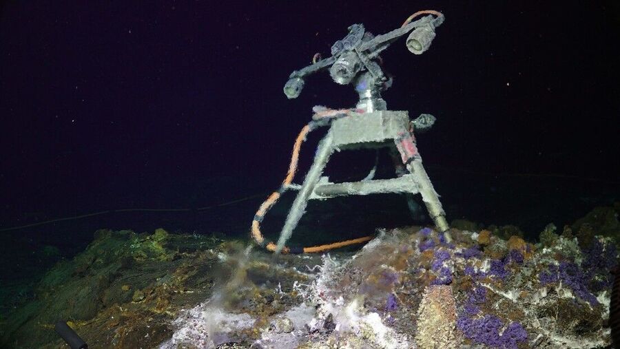 undersea volcano