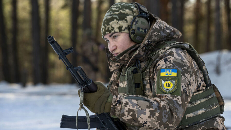 Clic para aumentar Ukraine soldier