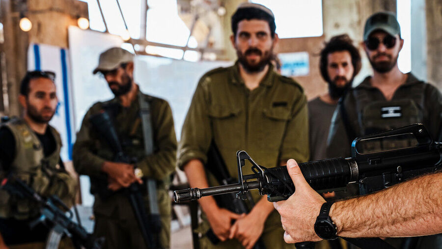 Clic para aumentar US IDF soldiers