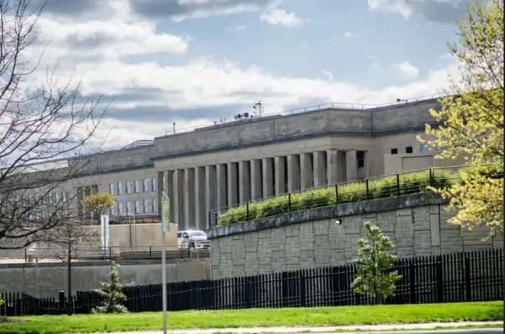El Pentágono en Arlington, Virginia, el 8 de abril de 2025.