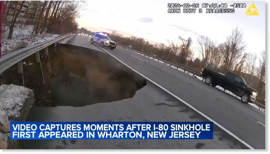 new jersey sinkhole