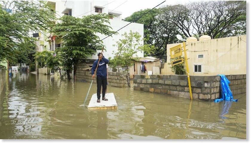 The IMD forecast predicts no relief for the city, with continued rain expected over the next two days.