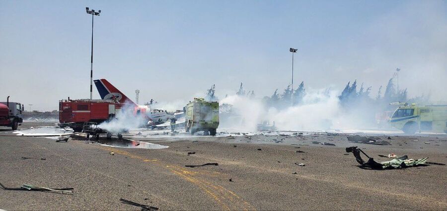 Clic para aumentar israel bomb yemen civilian plane