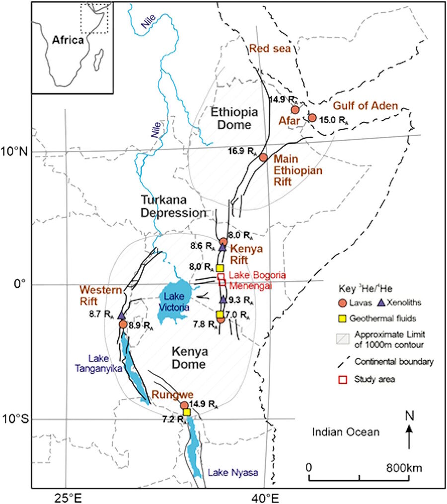 east africa rift system geology