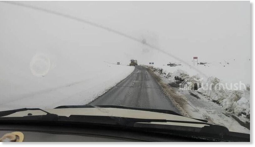 Snowfall occurred on June 1 in the Ak-Say and Arpa valleys of Naryn region
