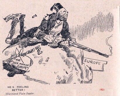 Ottoman sick man of Europe