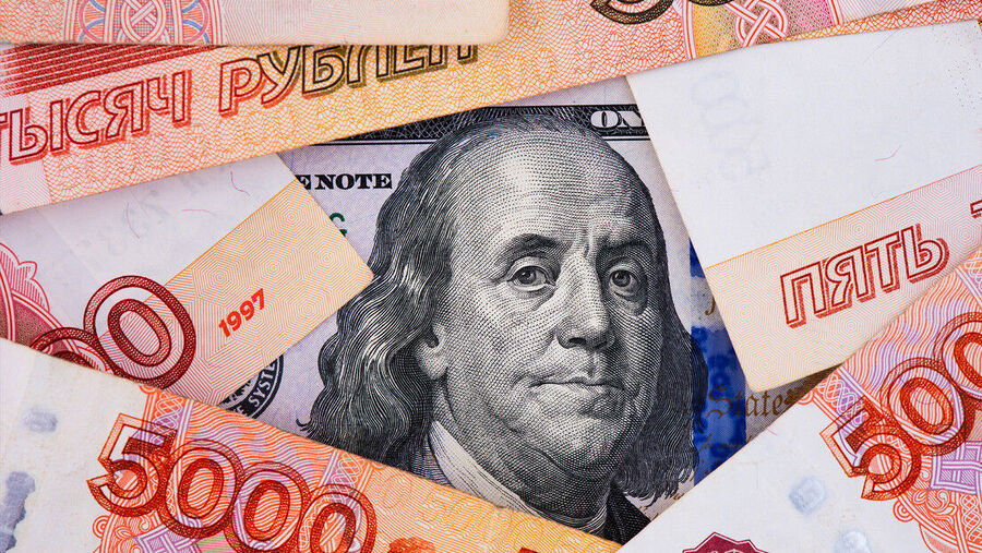 US dollar Rubles