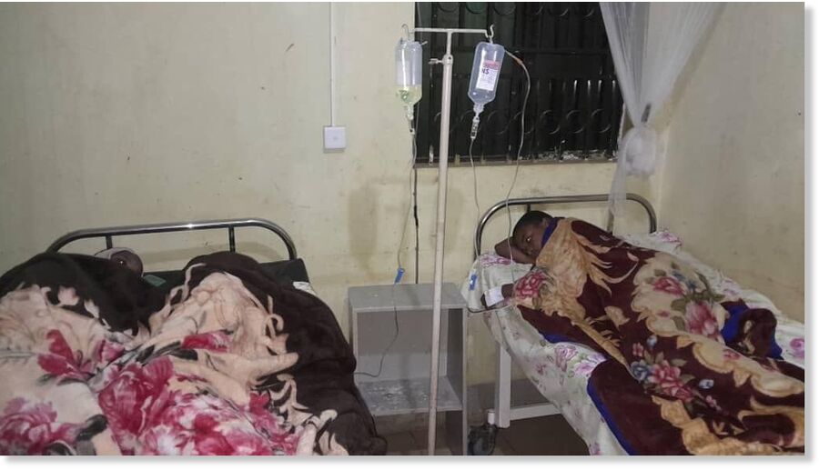 the injured pupils in hospital