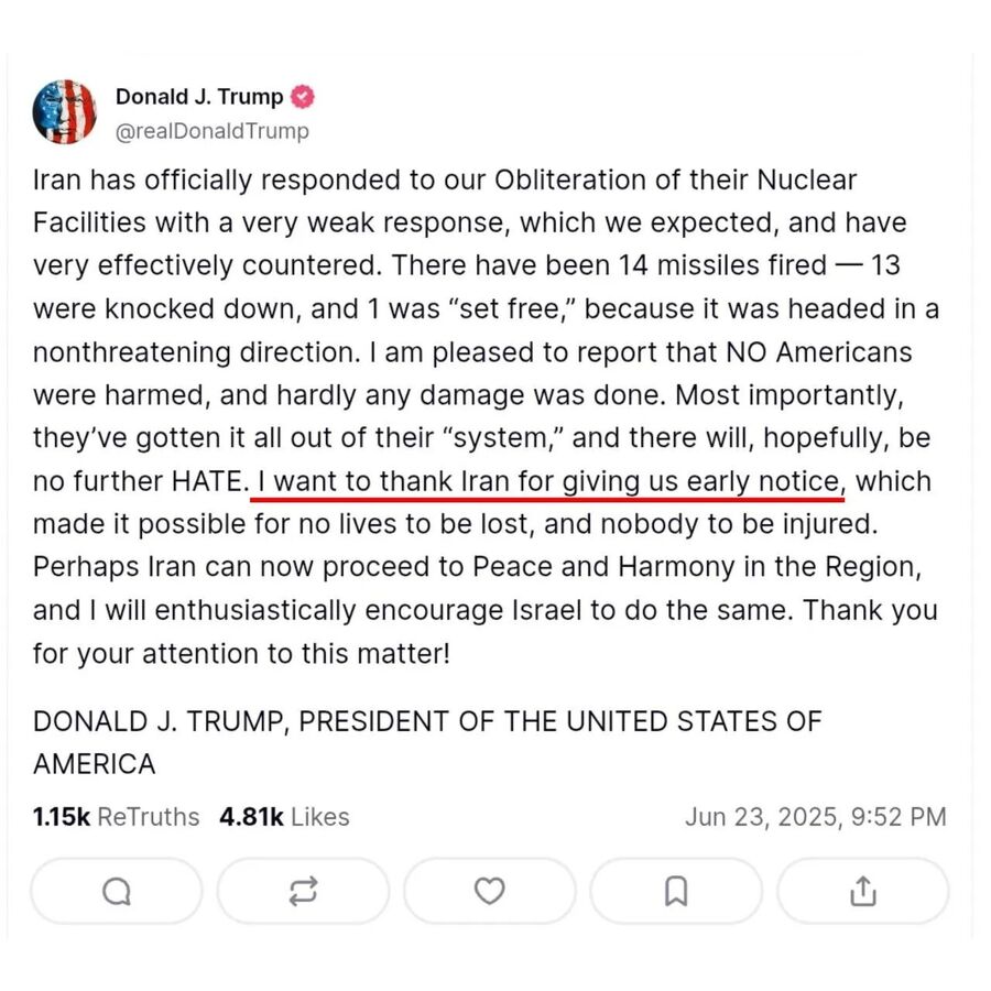 Trump tweet