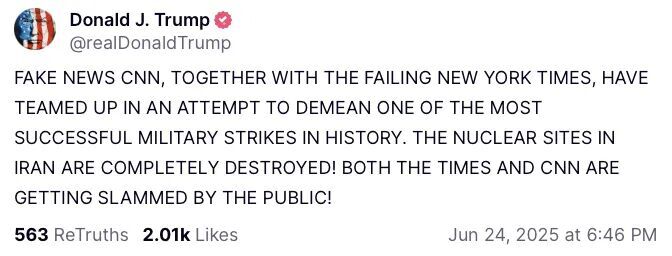 Trump tweet