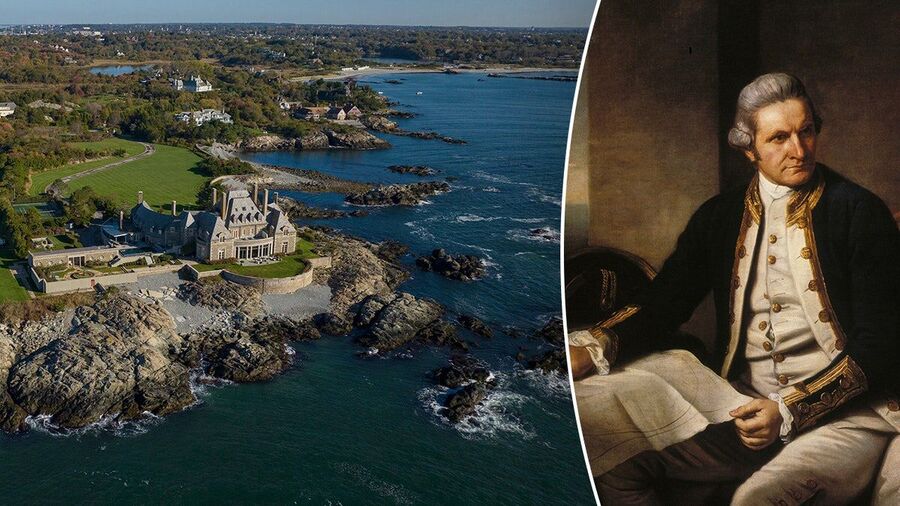 captain cook endeavor ship found newport