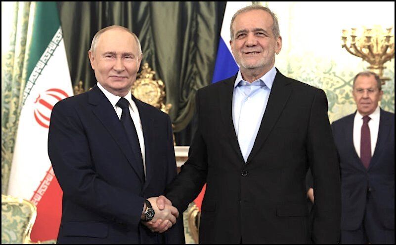 Putin Pezeshkian Lavrov