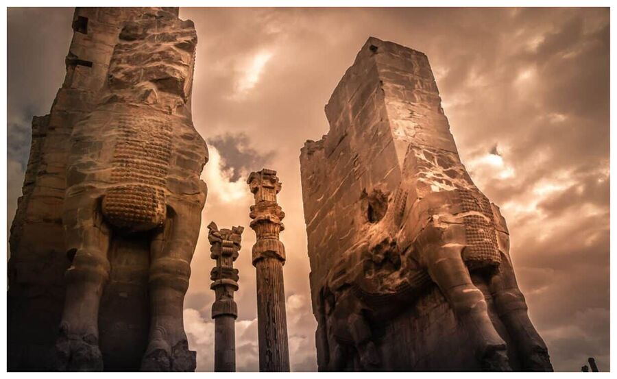Persepolis entrance in Iran
