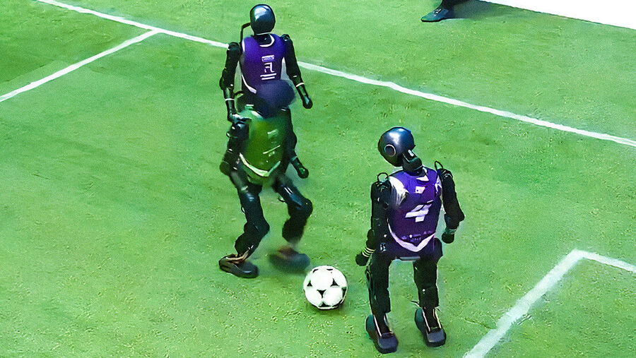AI robots Soccer