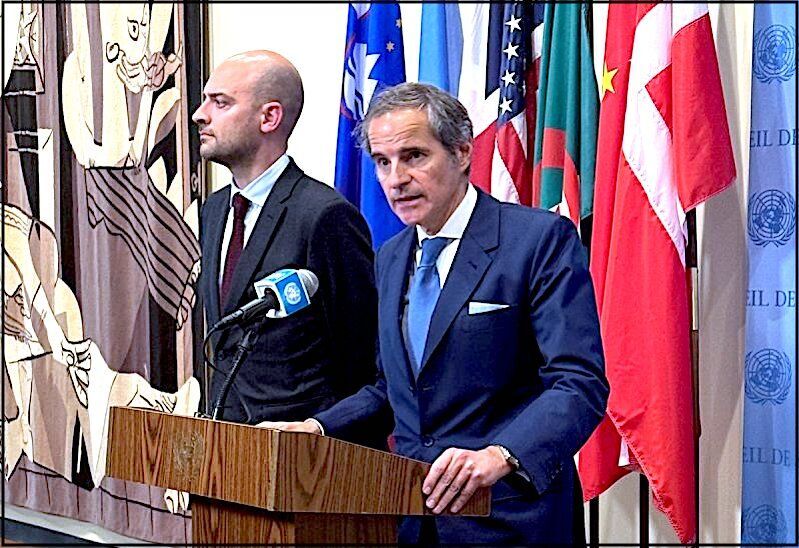 Jean-Noël Barrot and Rafael Grossi