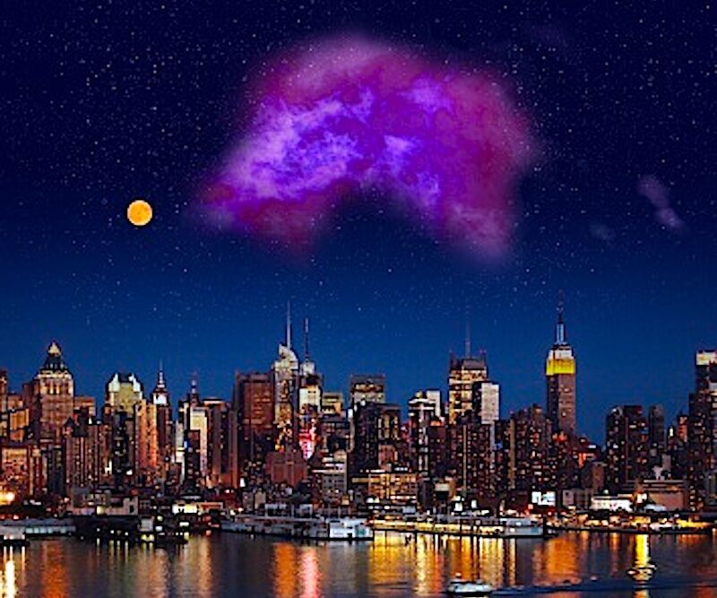 purple cloud