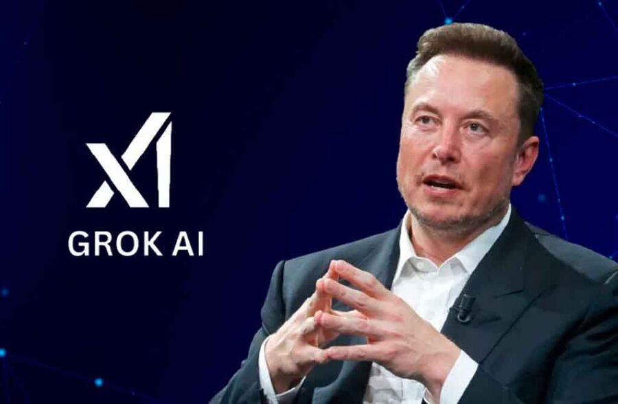 elon musk grok ai logo