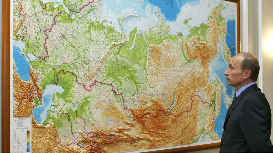 geopolitics putin map russia