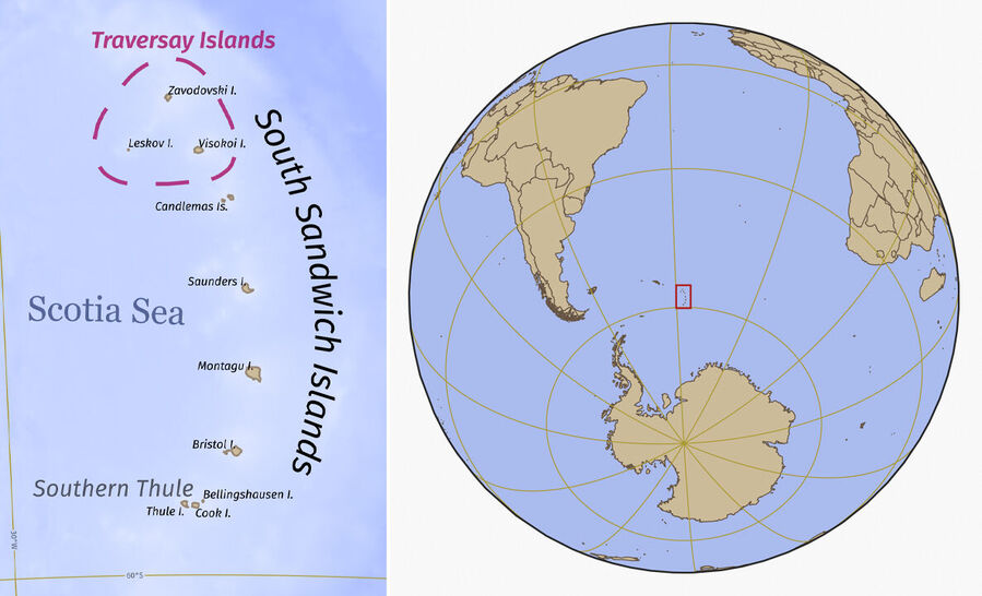 Clic para aumentar South Sandwich Islands