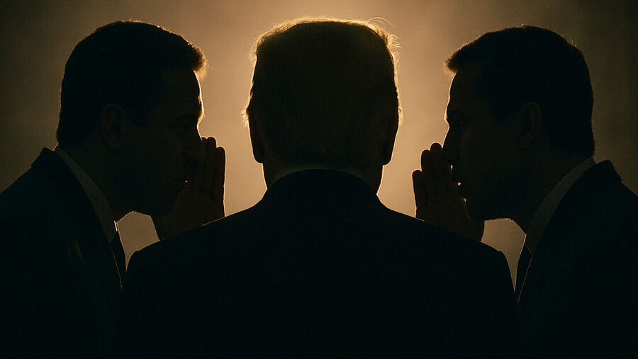 Trump's ear