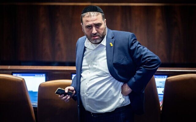 israel Interior Minister Moshe Arbel