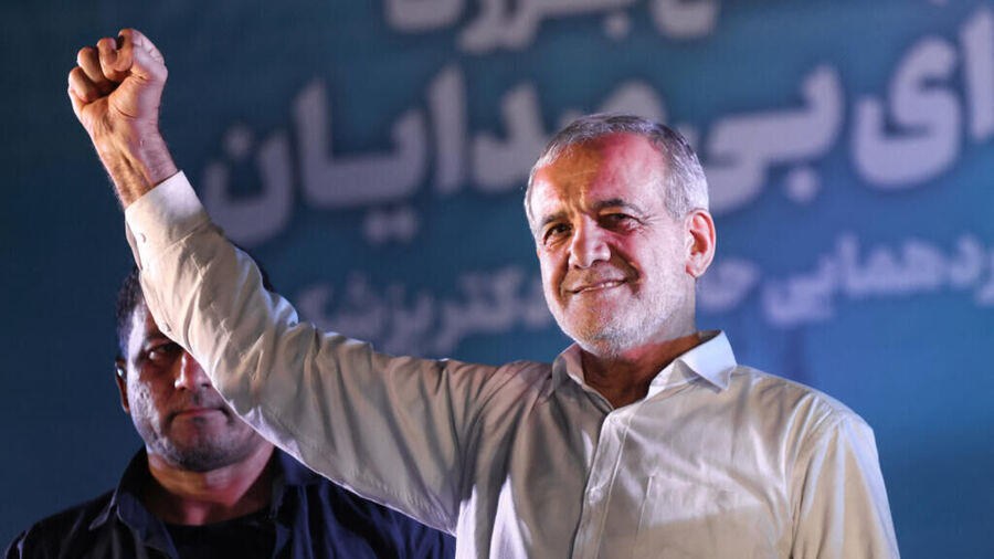Presidente iraní Masud Pezeshkian