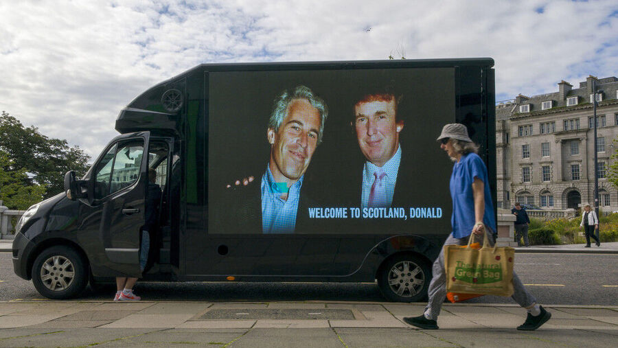 Trump Epstein Scotland