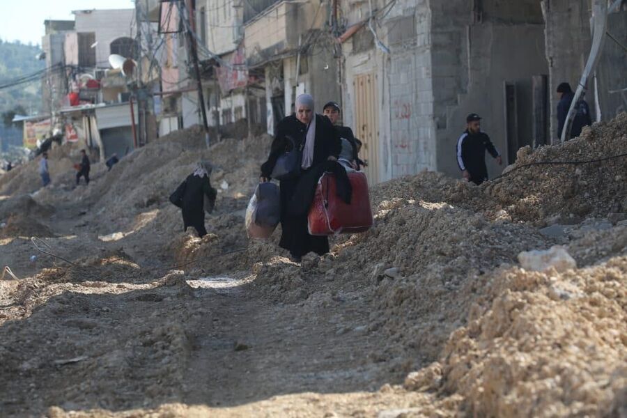 israel west bank expulsions displaced palestinians