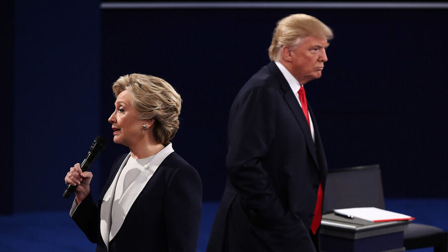 Trump Clinton