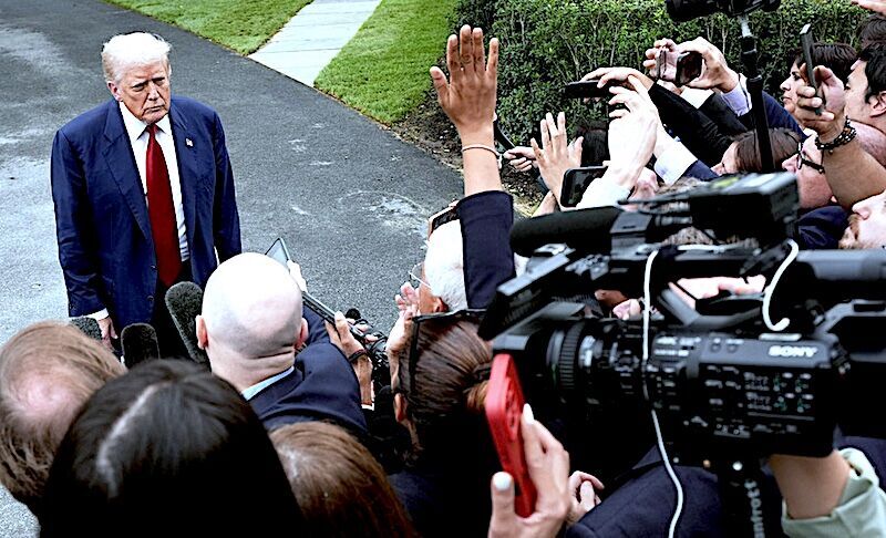 Trump and press