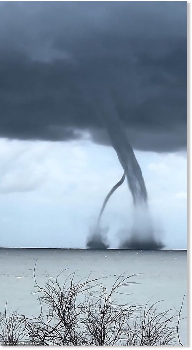 filmed off the coast of Comacchio