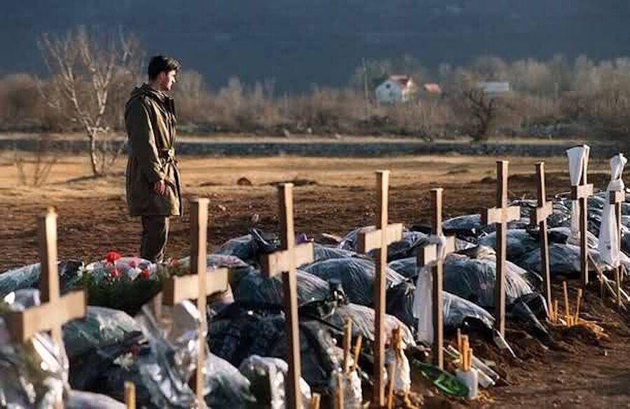Clic para aumentar Serbian cementery in Serbian Krajina