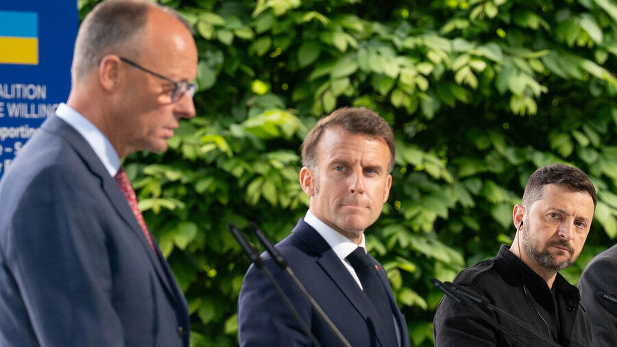 Merz, Macron, Zelenski