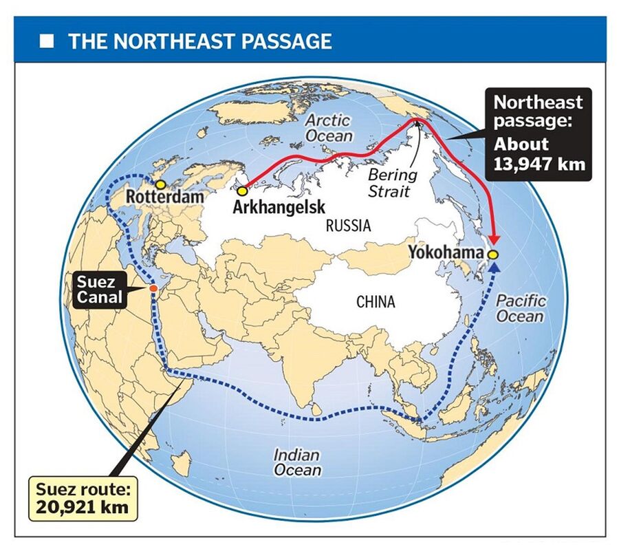 Clic para aumentar Northern Sea Route