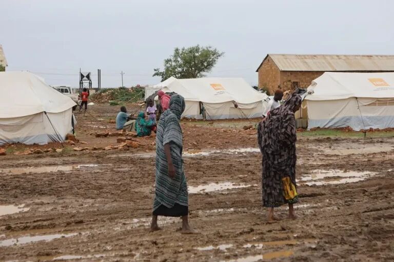 La ONU clasifico a 17 regiones del país en riesgo de hambruna debido al conflicto y la falta de acceso humanitario. Foto: EFE.