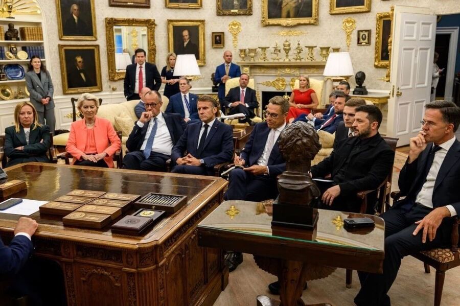 El colapso del poder europeo, en una sola imagen.