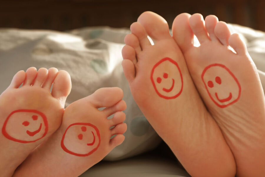 sleeping couple