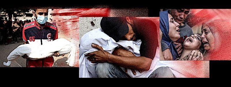 3 pics Gaza deaths