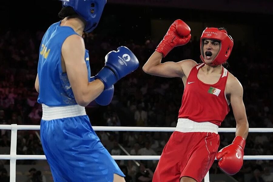 Imane Khelif olympics boxing women cheat