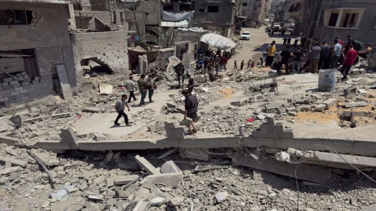 Más de 62.800 personas han muerto y otras 158.000 han resultado heridas en los ataques israelíes contra la Franja desde octubre de 2023.