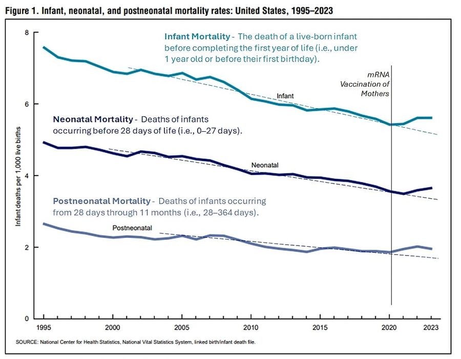 infant mortality vaccinations mrna