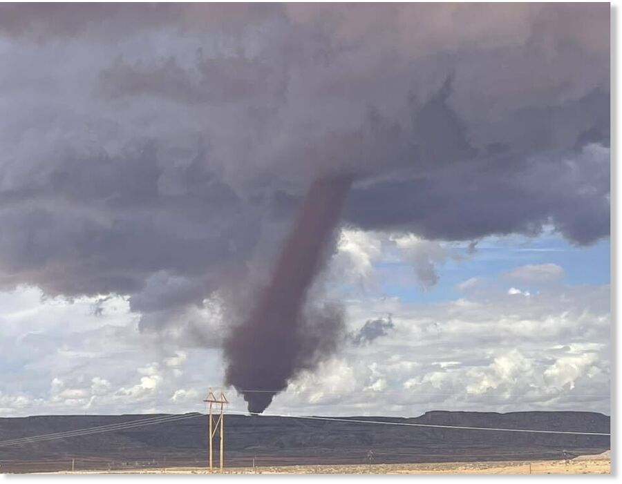 Tornado spotted near Blanding