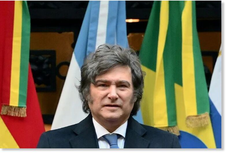 Clic para aumentar Javier Milei