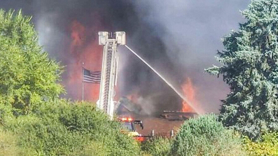 Michigan fire