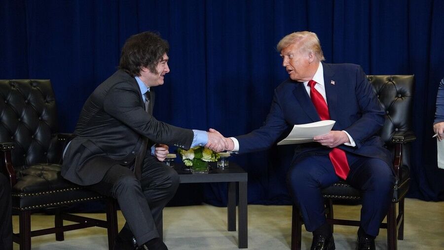Milei Trump