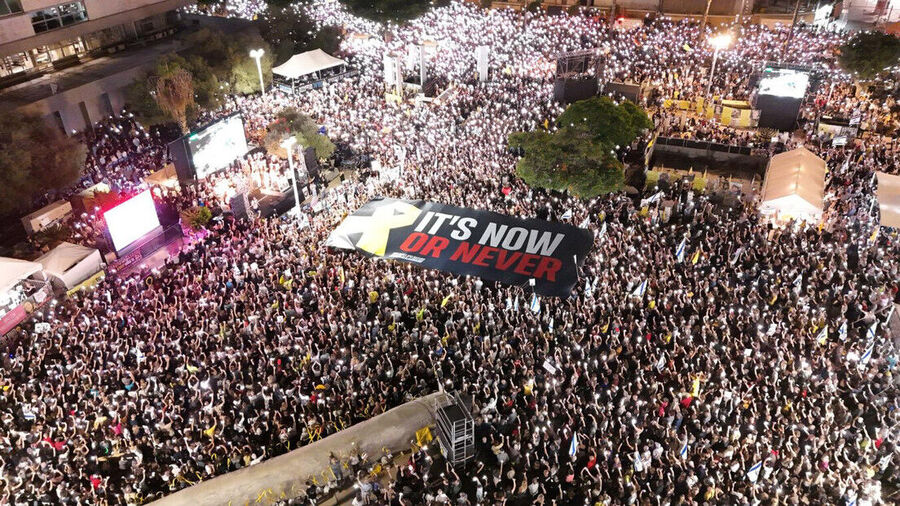protests tel aviv