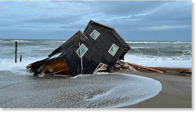 imelda house washed away outer banks nc