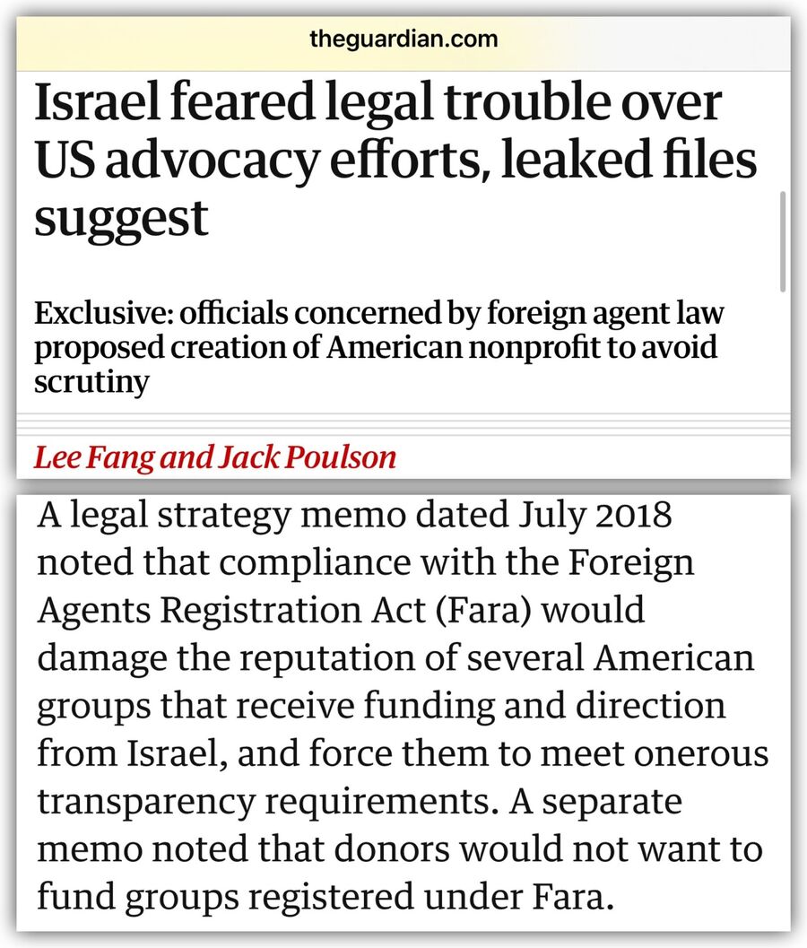 israel lobby fara