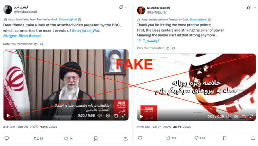 captura pantalla IA Israel Irán